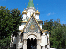 Saint Nikolai church in Sofia, Bulgaria