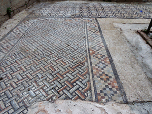Roman artifact in Split, Croatia