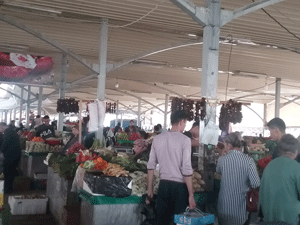 Market in Tashkent, Uzbekistan