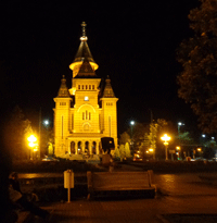 Metropolitan Cathedral in Timisoara, Romania