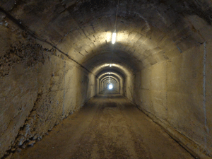 Underground bunker in Tirana, Albania