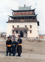 Monastery in Ulaanbaatar, Mongolia