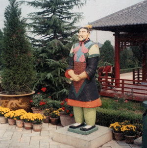 Terracotta warrior in Xi'an, China