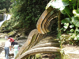 Surrealist sculpture garden in Las Pazas, Xilitla, Mexico
