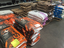 Animal feed for sale at Zia Feed and Supply in Las Cruces, NM