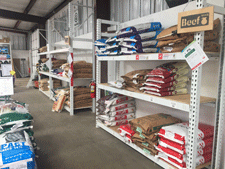 Ranch and farm feed and supplies for sale at Zia Feed and Supply in Las Cruces, NM