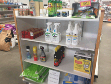 Horse fly control products for sale at Zia Feed and Supply in Las Cruces, NM