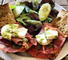 Belgian lunch plate