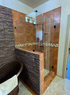 Custom made shower enclosures in Las Cruces