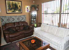 Gently used sofas at A's Furniture Store in Las Cruces, NM