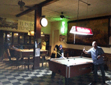 Play pool at El Patio Cantina in Mesilla