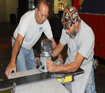 Building a custom countertop in Las Cruces