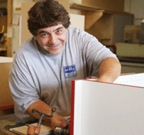 Building a custom cabinet at Antix in Las Cruces