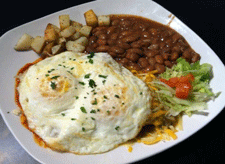 Huevos Rancheros at Cafe de Mesilla in Old Mesilla, NM