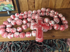 Decorative rosaries for sale in Las Cruces at Coyote Traders