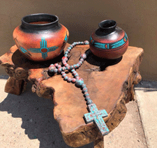 Custom made wood tables for sale in Las Cruces at Coyote Traders