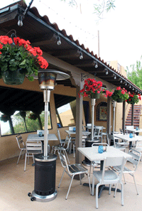 Patio at Hacienda de Mesilla