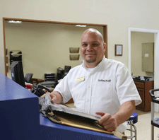 Parts department at Holiday World RV in Las Cruces, NM