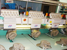 Embroidery machines