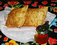 Sopapillas at Las Posta de Mesilla in Mesilla, NM