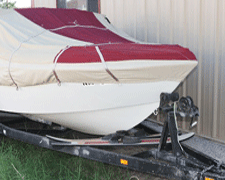 Boat covers made at Las Cruces Upholstery in Las Cruces, NM