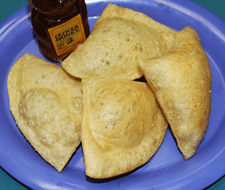 Mexican sopapillas at Los Compas Mexican Restaurant in Las Cruces