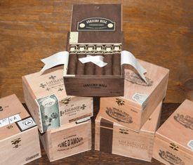 Premium cigars at Lucas Pipe & Tobacco in Las Cruces