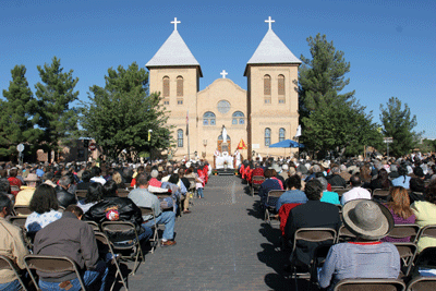 San Albino Basillica in Mesilla, NM