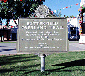 Butterfield Trail in Mesilla, NM