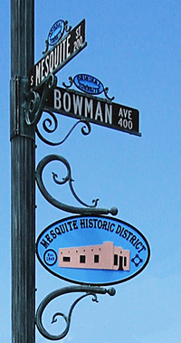 Mesquite Historic District in Las Cruces, NM