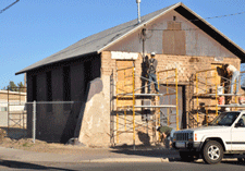 Phillips Chapel during restoration