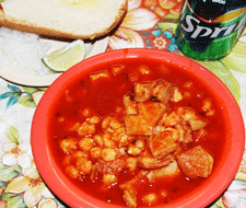 Menudo at Bravo's Mexican Food Cafe in Las Cruces