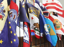 Flags for sale in Las Cruces