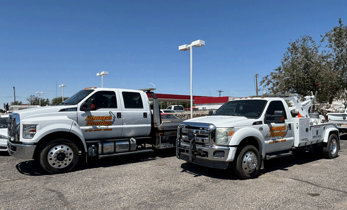 Towing service for Las Cruces, El Paso, Radium Springs and surrounding areas