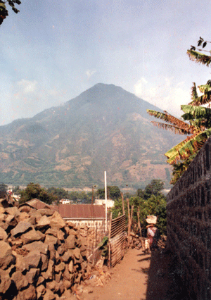 The village of Chichicastenango, Guatemala