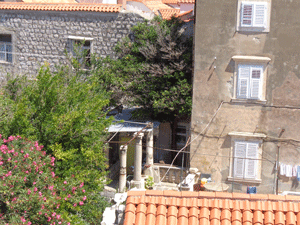 Yards in Dubrovnik, Croatia