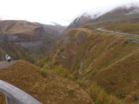Military highway in the country of Georgia
