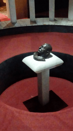 Stalin's death mask in Gori, Georgia