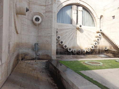 Art sculpture garden in Yerevan, Armenia