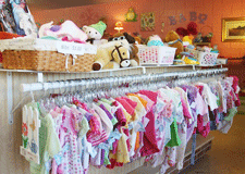 Children's clothes at Tutti Bambini in Las Cruces