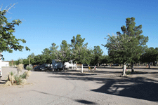 RV Park between Las Cruces and El Paso