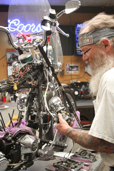 Repairing a chopper in Las Cruces