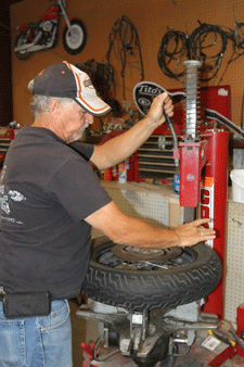 Chopper motorcycle repair shop in Las Cruces