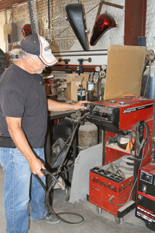 American motorcycle repair shop in Las Cruces